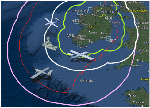 CGT50 VTOL UAV Coverage